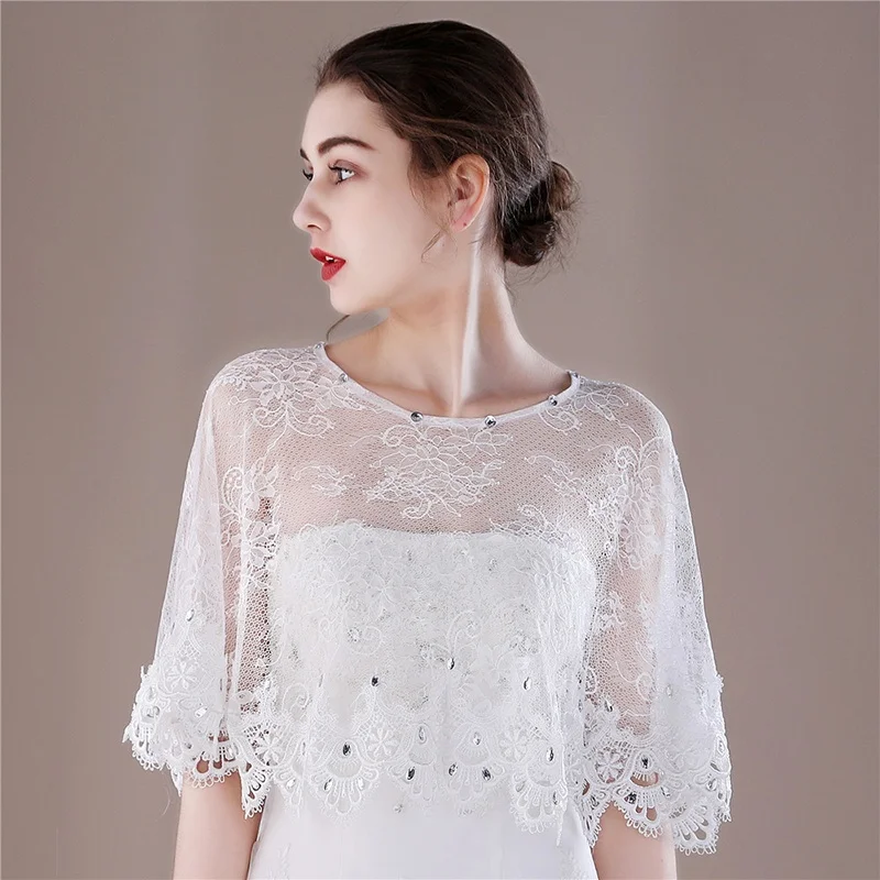 Элегантное кружевное свадебное платье с запахом летнее пляжное для невесты и