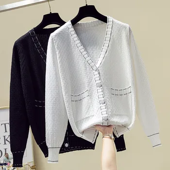 

FREE OSTRICH Knitted Fall Long Sleeve Coat Female Jacket Women's Jacket 2020 Autumn Cardigan Sweater Women Clothes Kardigan