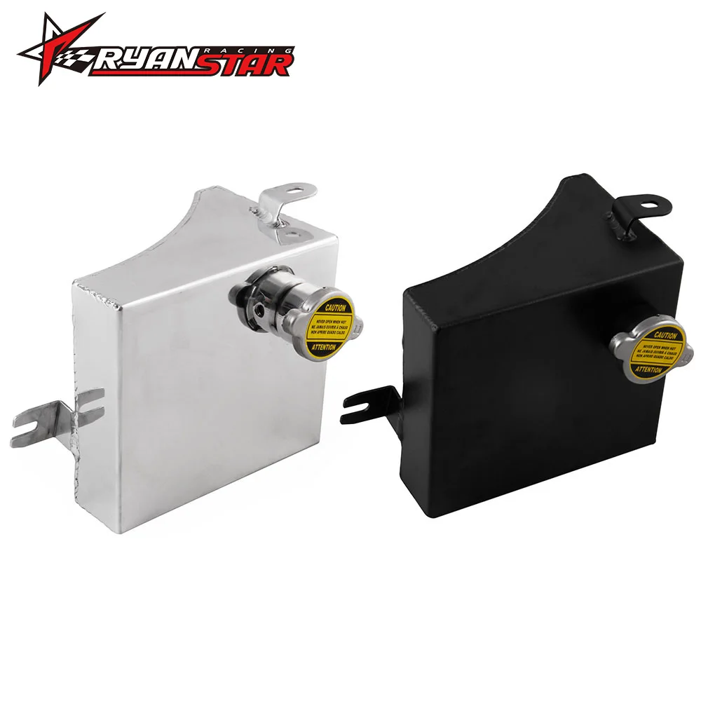 

Coolant Expansion Fill Tank Overflow Reservoir Expansion Fill Fuel Tank Aluminum Universal For Nissan 240sx S13 S14 1989-1994