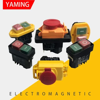 

YCZ Series Electromagnetic Switch Reset Momentary Starter Pin Foot On Off Protection Cover Waterproof Mechanical Equipment Power