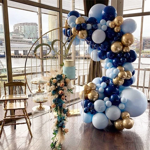 Ballons décoratifs bleu marine pour anniversaire, joyeux anniversaire,  jouets de fond, Wiltshire u Marine - AliExpress
