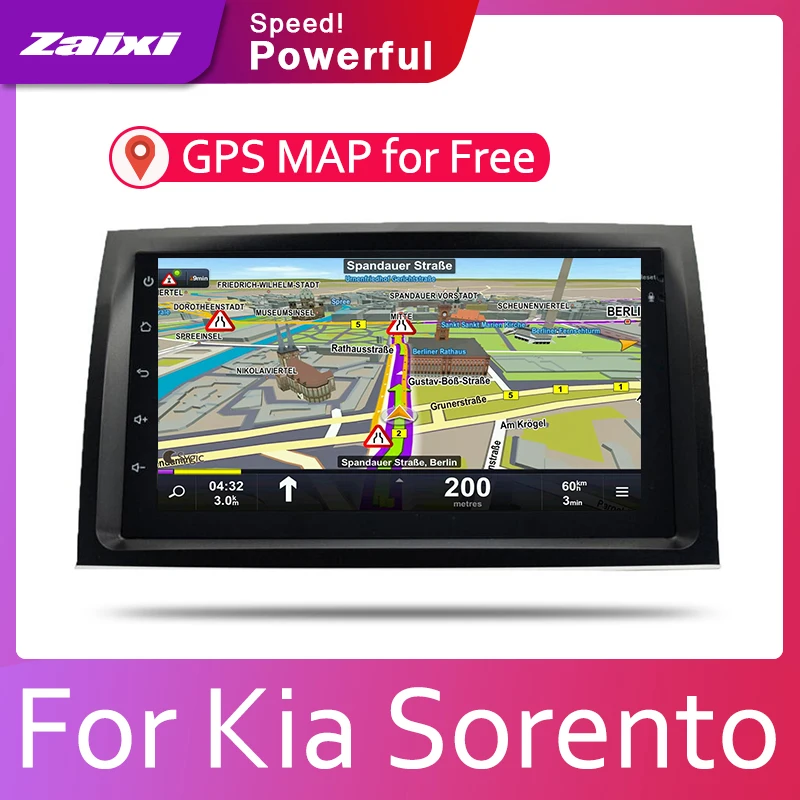 Автомобильная система Android 1080P ips lcd экран для Kia Sorento R 2010 2011 2012 автомобильный Радио плеер gps Навигация BT WiFi AUX