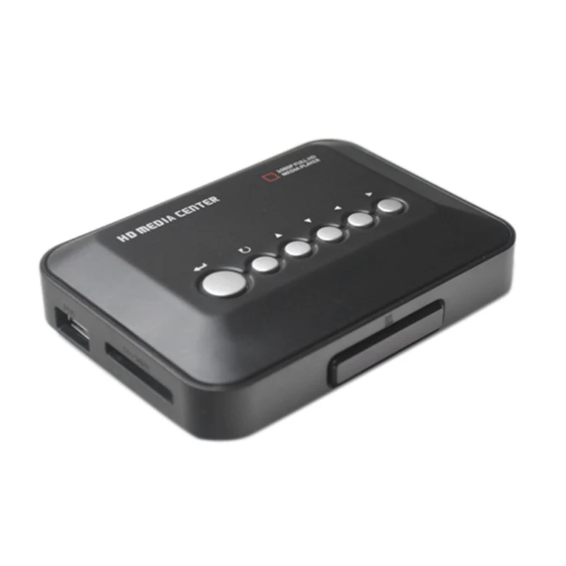 

USB 3.0 1080P HD Media Player for TV 2.5 Inch SATA HDD Player Support 1TB Select Time Play Function with EU Plug