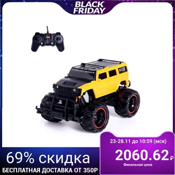 

Radio-controlled car "Bigfoot", runs on batteries, scale 1:20