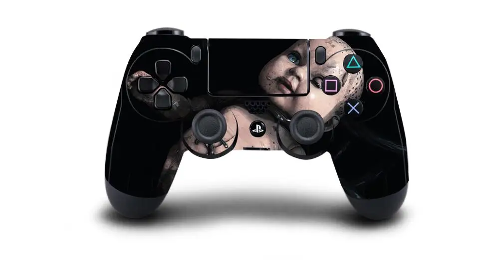Фиолетовый 1 шт. Death Stranding PS4 наклейка для sony PS4 Playstation 4 для Dualshouck 4 игры PS4 контроллер наклейка s - Цвет: Фиолетовый