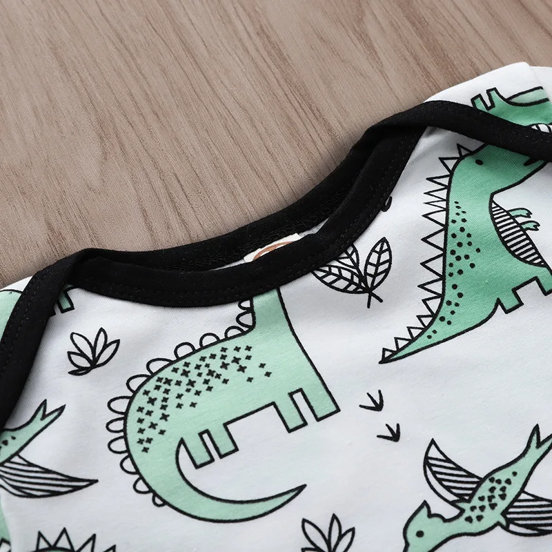 Спальные мешки с длинными рукавами и принтом зеленого динозавра для новорожденных; спальные мешки для маленьких мальчиков и девочек; спальный конверт для новорожденных