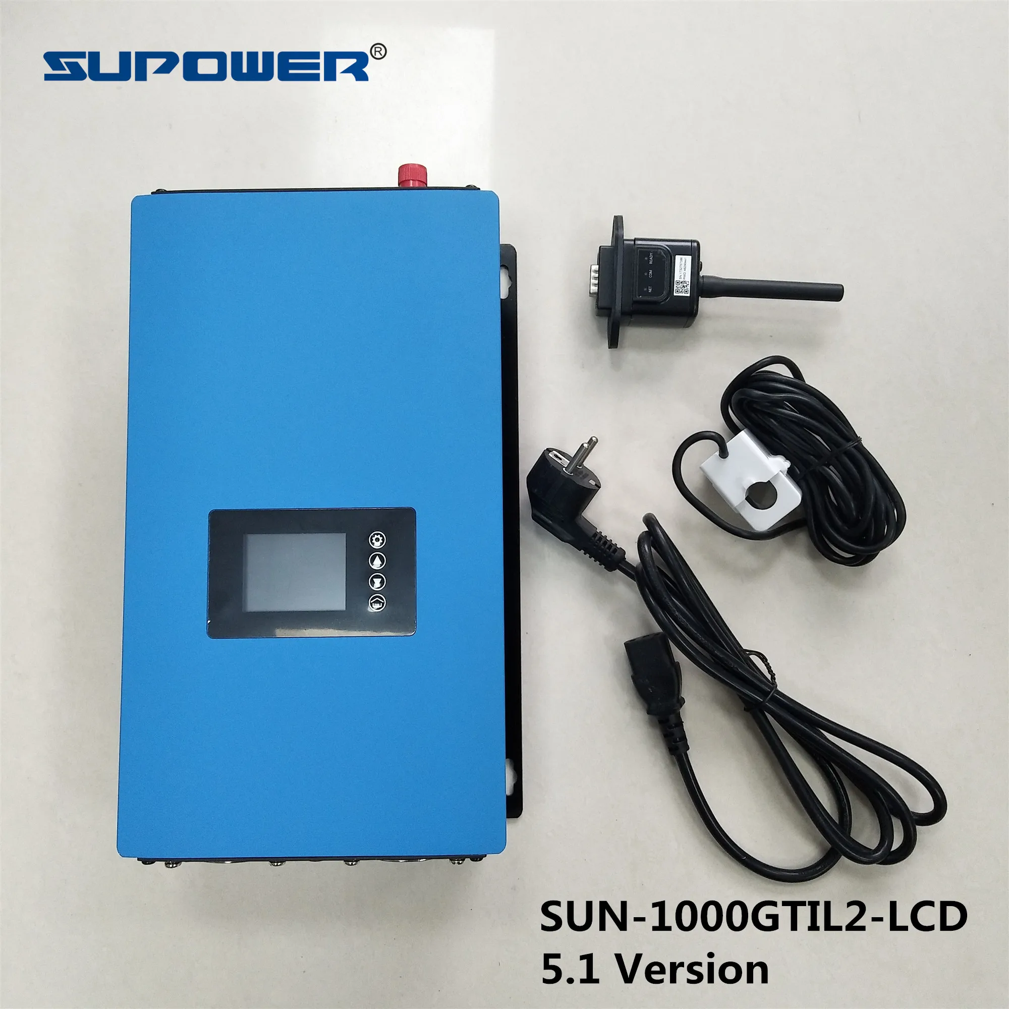 グリッドタイインバータ GTI SUN-1000GTIL2-LCD 22-65V 【】