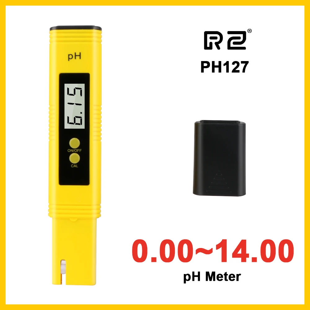 Портативный PH-метр PH127 цифровой измеритель PH с ЖК дисплеем для сада гидропоники