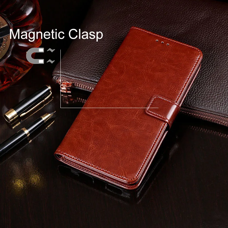 Flip Wallet Case for Sony Xperia XA Ultra XA1 Plus XA2 XA3 XZ Premium XZ1 XZ3 Leather Case Stand Phone Cover Coque