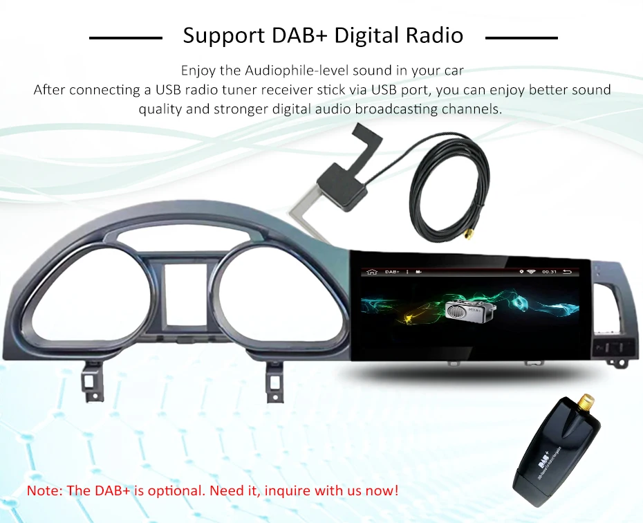 Perfect Kukuz Android 10.25" car dvd gps player for Audi Q7 multimedia 2010 2012 2013 2014 2015 audio radio system navigation IPS AUX 5