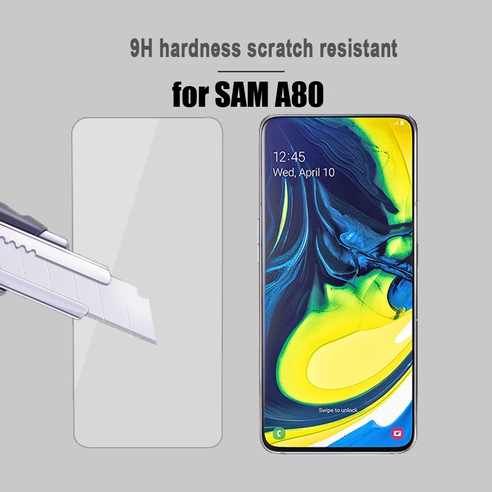 100 шт. DHL с уровнем твердости 9H закаленное Стекло для samsung A10 A10e A20 A20e A30 A40 A50 A60 A70 A80 A90 Экран протектор