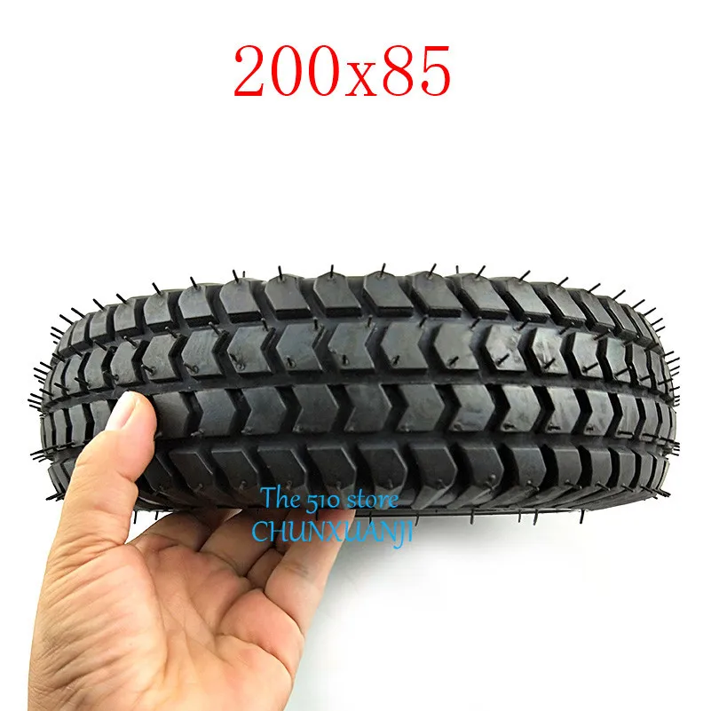 Высококачественная Новая шина 260x85 3,00-4 10 ''x 3'' шина для скутера и внутренняя трубка комплект подходит для электрического газового скутера для инвалидной коляски