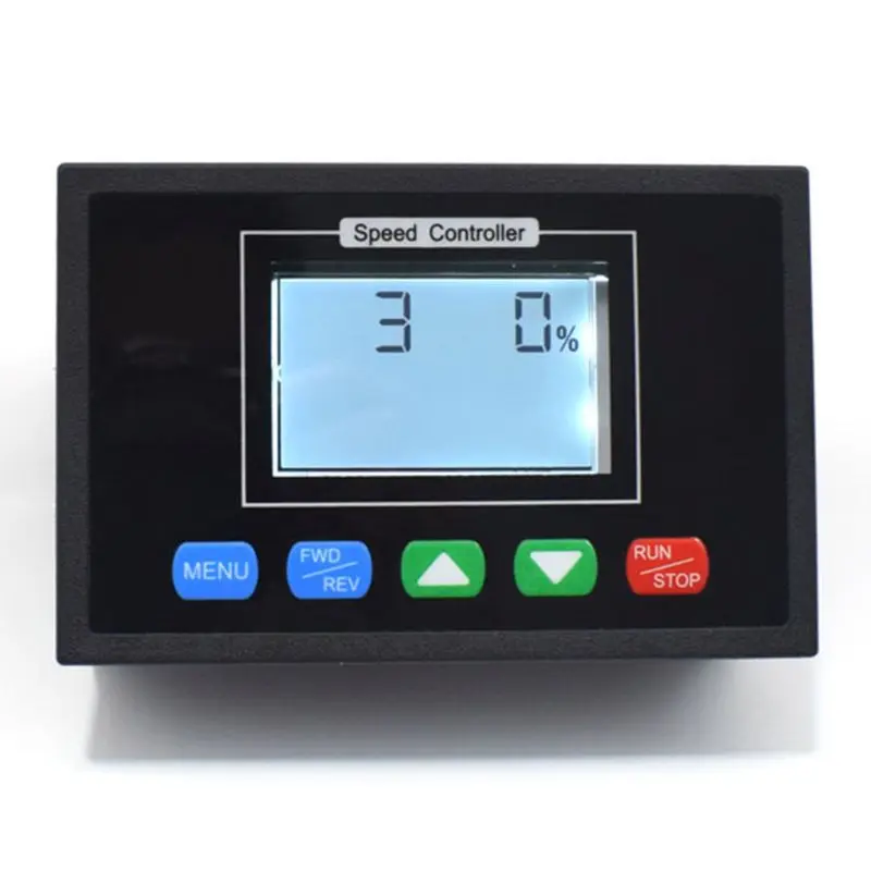 

OOTDTY Digital 0~100% PWM Motor Speed Controller DC 12V 24V 36V 48V 40A Time Reversible Dropshipping 63HF