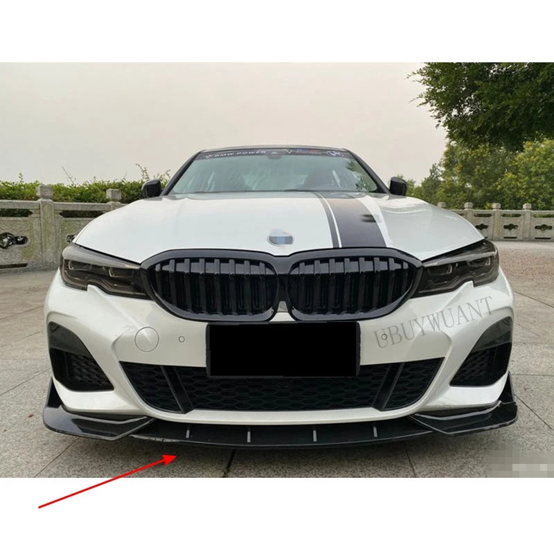 Для BMW NEW 3 Series G20 2019 2020 320i 320D передний спойлер бампер диффузор защитные бамперы Body