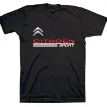 Neue Citroen Sport Racing, футболка унисекс, S-3XL, модные футболки с принтом логотипа