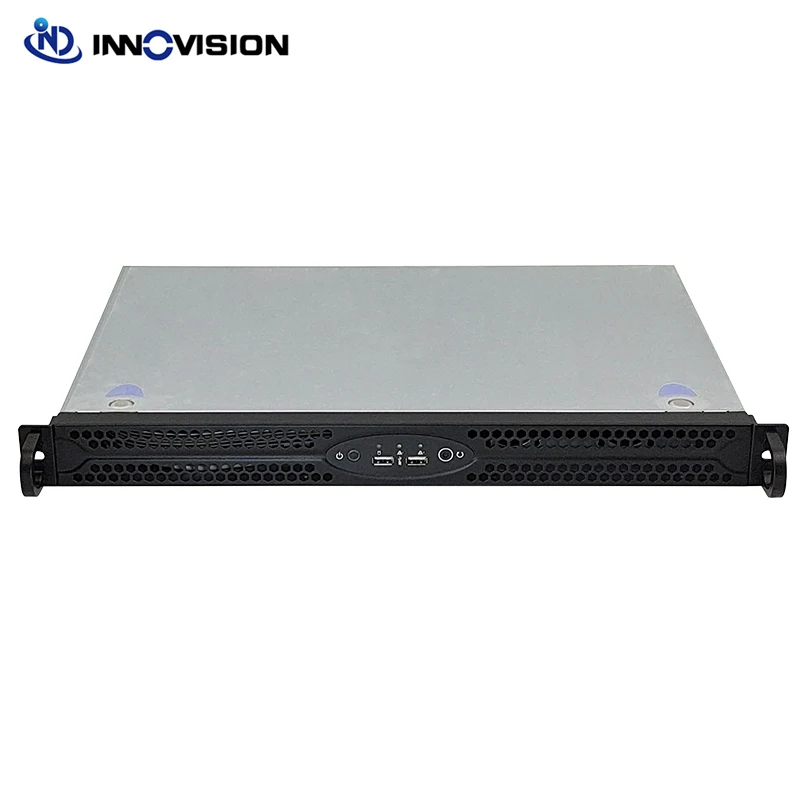 Ultra 1u Rack Server Chassis Suporte Mini-itx Motherboard Profundidade 300 mm Caixa do Computador 1u