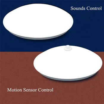 

Smart Home Motion Sensor/sounds Control LED Ceiling Lights Lamparas Room Ceiling Lamps De Techo for Hallway Stairs Depot Kids AC