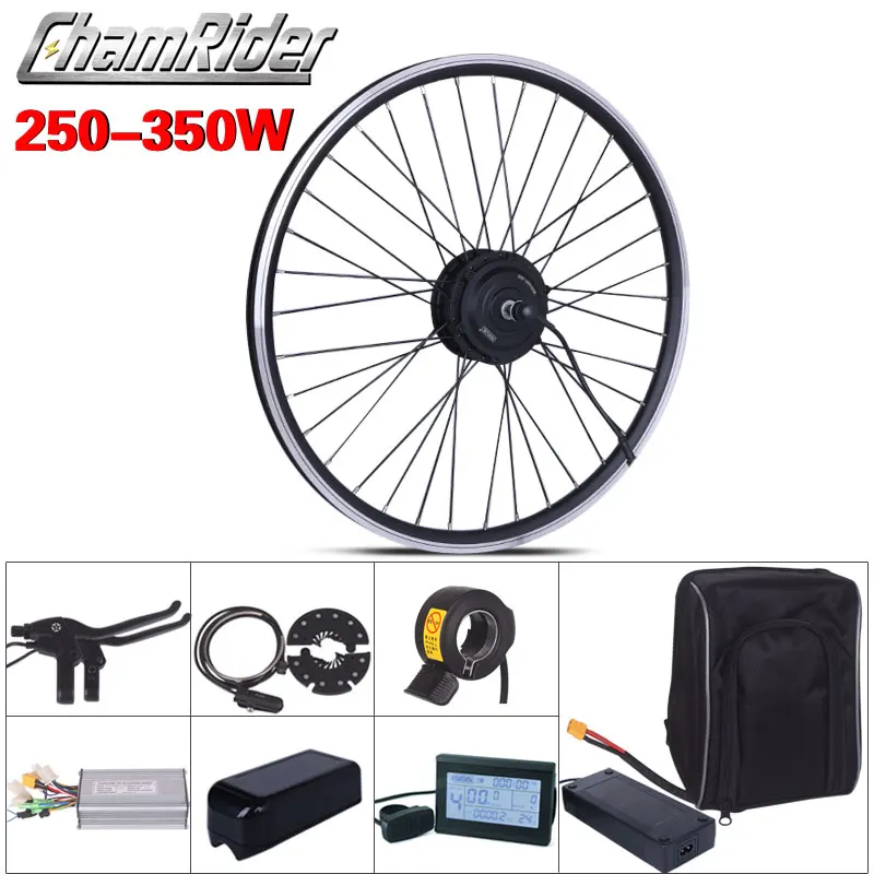 Ebike комплект для переоборудования электрического велосипеда 250 Вт 350 36 В 48 в 52