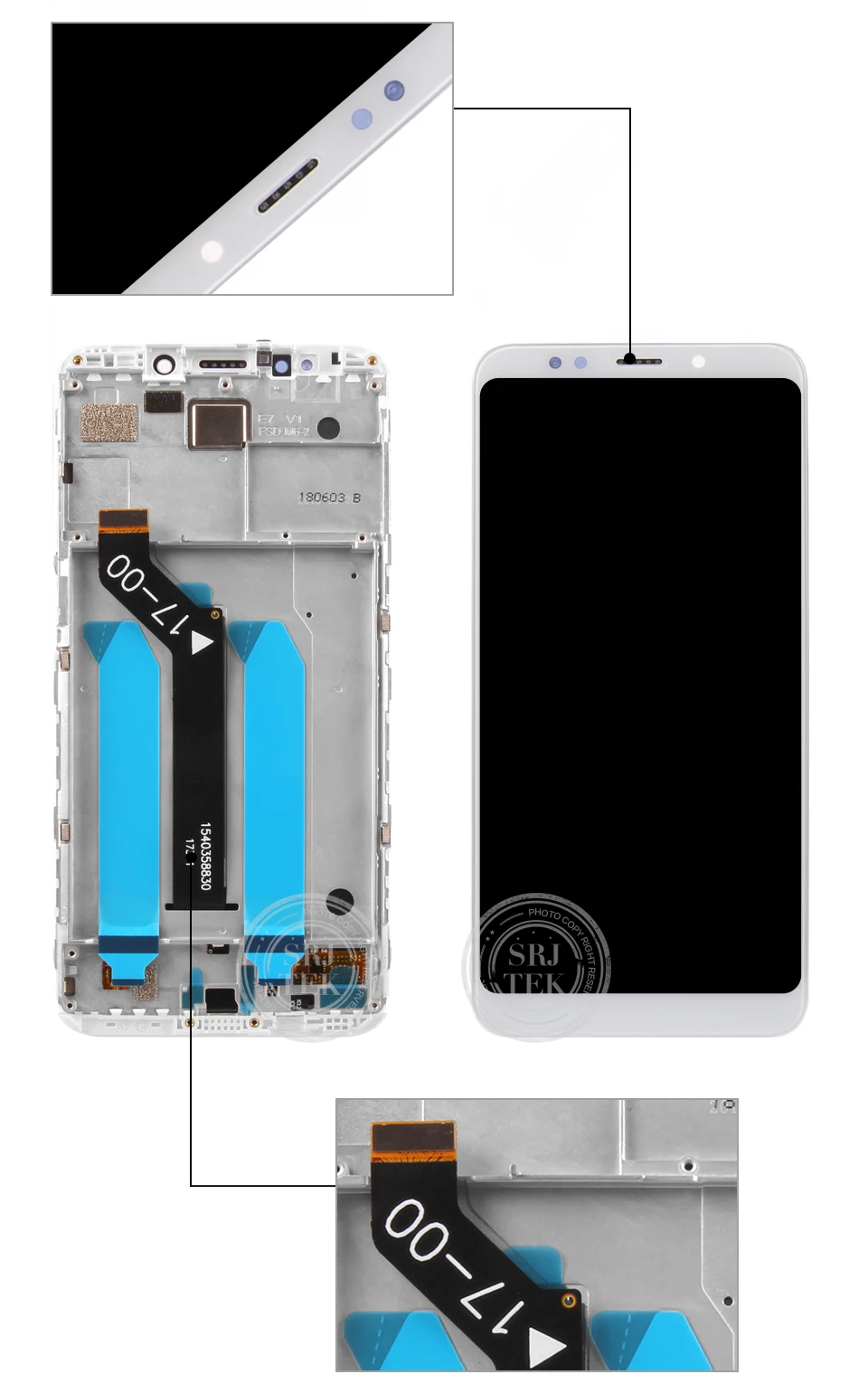 10-касаний 5,9" Дисплей для Xiaomi Redmi 5 Plus ЖК-дисплей Сенсорный экран с рамкой для Xiaomi Redmi 5 Plus ЖК-дисплей Snapdragon 625