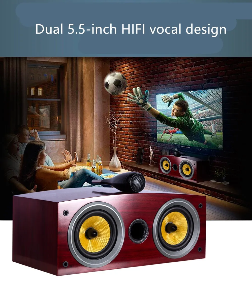 H-001 Популярные 801 Hi-Fi HiFi Fever 5,1/7,1 домашний кинотеатр набор деревянный напольный динамик