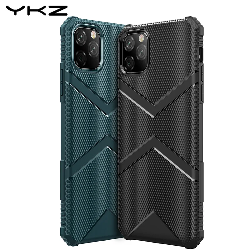 YKZ защитный чехол для iPhone 11 Pro Max силиконовый противоударный XR XS X 7 8 Plus телефона