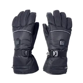 

One Pair of Electric Warm Gloves 3 Modes Heat Insulated Thermal Gloves for Skiing - Size XL No Battery