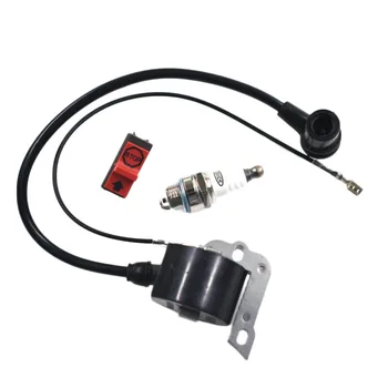 

Ignition Coil Switch Spark Plug For Husqvarna 50 51 55 254 257 261 262 266 268 272 XP Chainsaw Parts Power Equipment Accessories