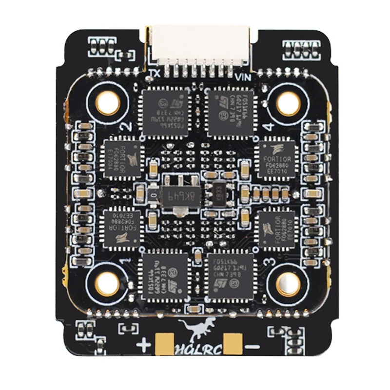 HGLTECH Forward 45A 4в1 мини ESC 20x20 мм Blheli_322-6S для FD445 стека