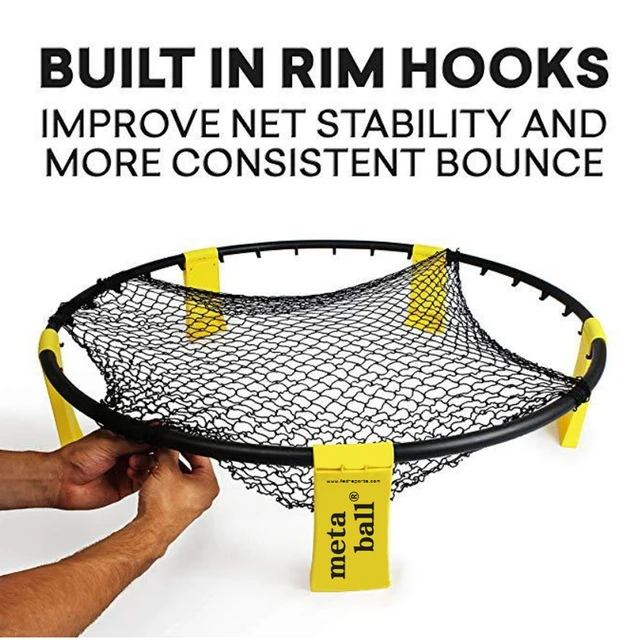 US $29.76 Beach Volleyball Spike Ball Game Set Mini Outdoor Team Sports Spikeball Lawn Fitness Equipment With