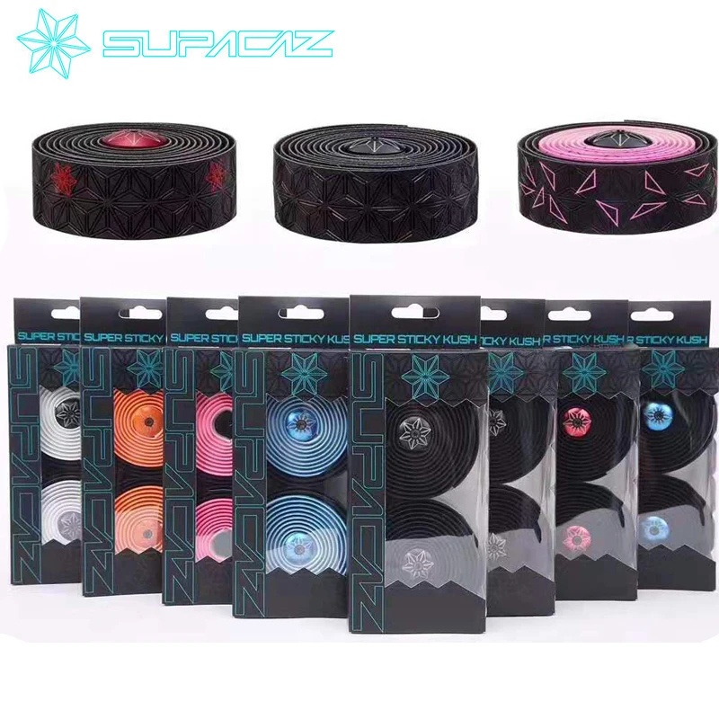 

Supacaz Super sticky bike bar tape road bicycle handlebar tapes Multi-color optional