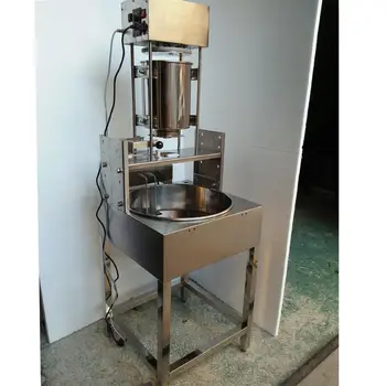 

churro filling machine spain Oil Strip machine churro filler Churro Maker with fryer Fried dough stick machine 6 pcs/time
