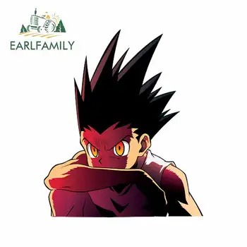 

EARLFAMILY 13cm x 11cm for HUNTER GON FREECSS Windshield Decal Laptop Motorcycle Car Stickers Refrigerator Personality Graphics