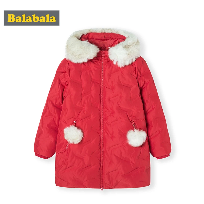 Детская куртка-пуховик для девочек; сезон осень-зима; Новинка; детская длинная ветрозащитная куртка для холодной погоды