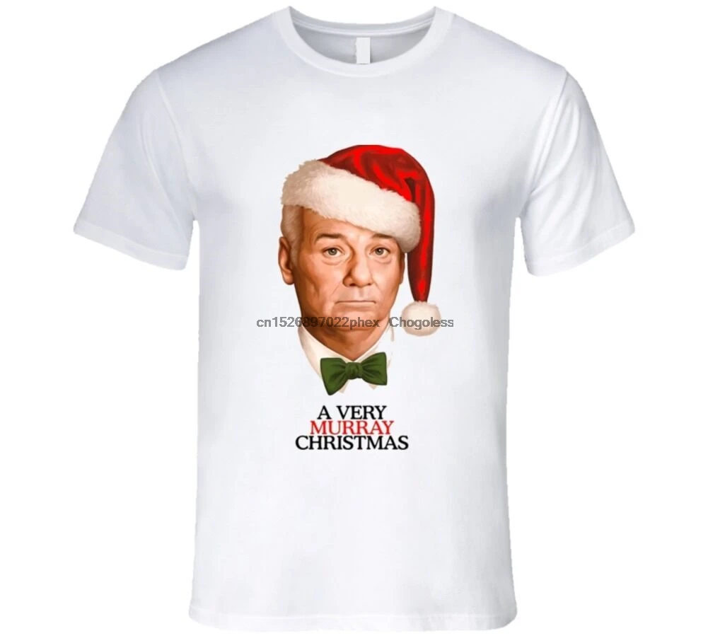 Очень Мюррей Рождественская Специальная футболка NETFLIX | Мужская одежда