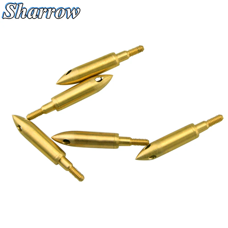 

6pcs Whistle Copper Broadhead Arrowhead Screw Hunting Archery Arrow Field Hunting Arrow Heads Durable Hunting Accessory