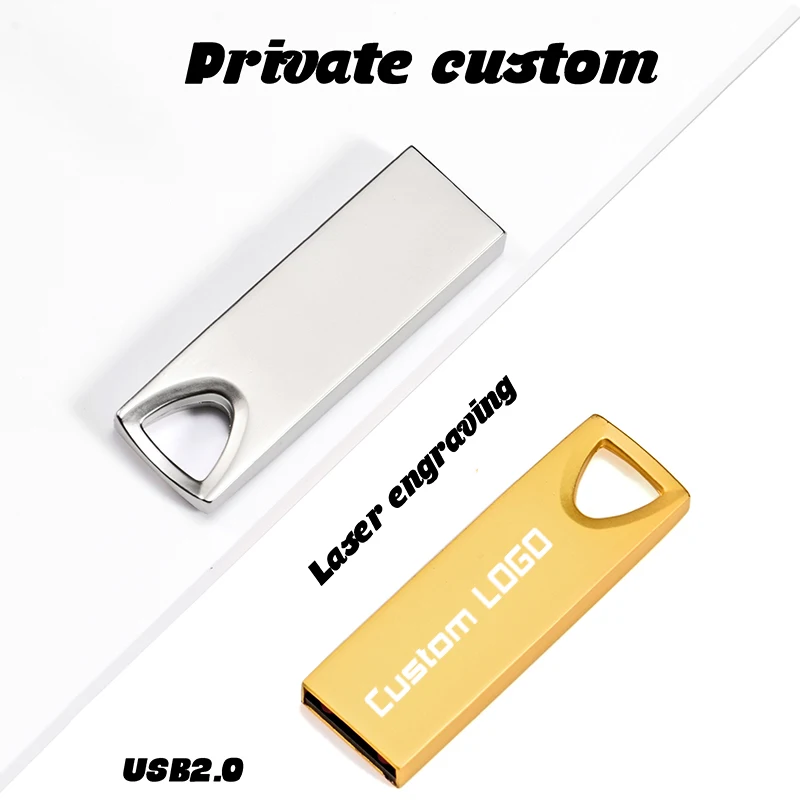 Металлический мини usb флеш накопитель JASTER 64 ГБ 32 16 8 4 Гб флешка водонепроницаемый