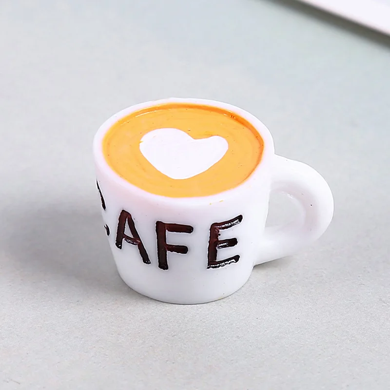 New Addition Slime Charms for Lizun Slime Supplies Filler DIY Polymer Cute Coffee Cup Accessories Toy Model for Kids Toys Gift