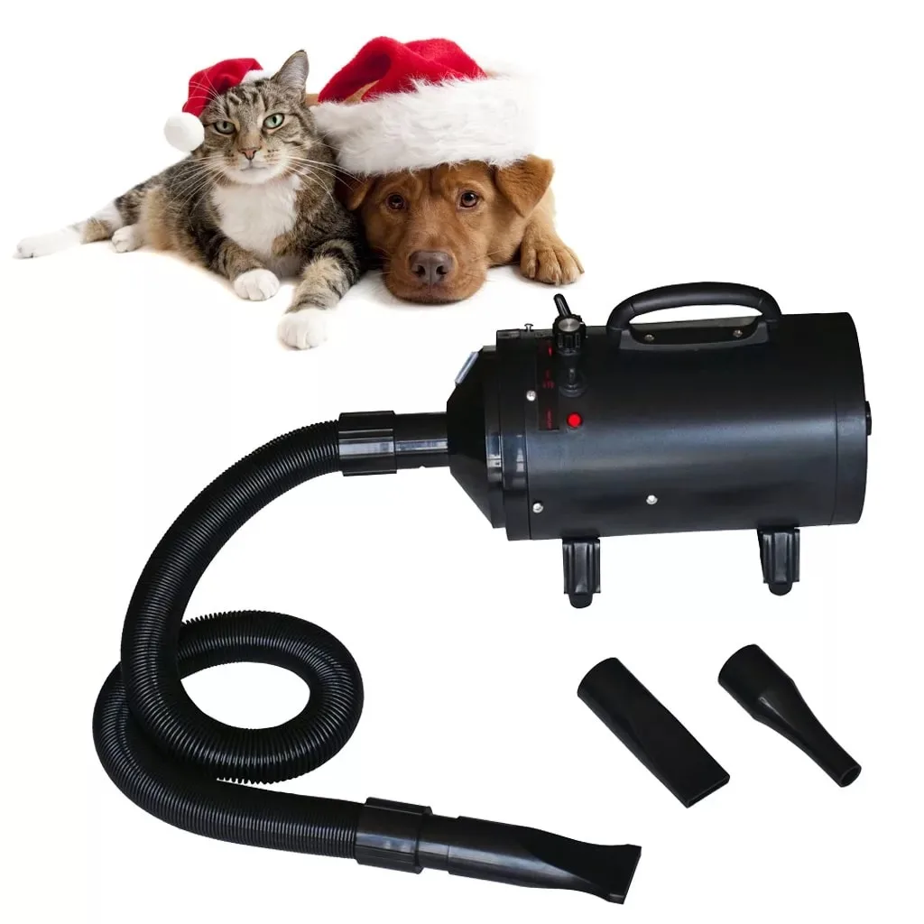 

VidaXL Dog Dryer Adjustable Temperature A Tube And 3 Tips Provided Facilitate The Task Dog Supplies