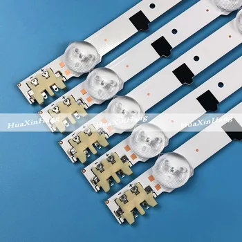 

TV LED Bars For Samsung UE32F4000AW UE32F5000AK UE32F5030AW UE32F5300AW UE32F5300AK LED Backlight Strip Kit 9 Lamp Lens 5 Bands