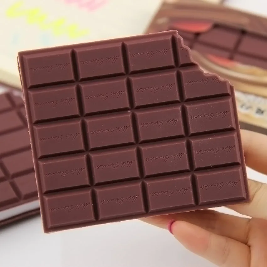 

Books Convenient Stationery Notebook Chocolate Memo Pad DIY Cover Notepad Student Stationery Supplies Painting Coloring Book
