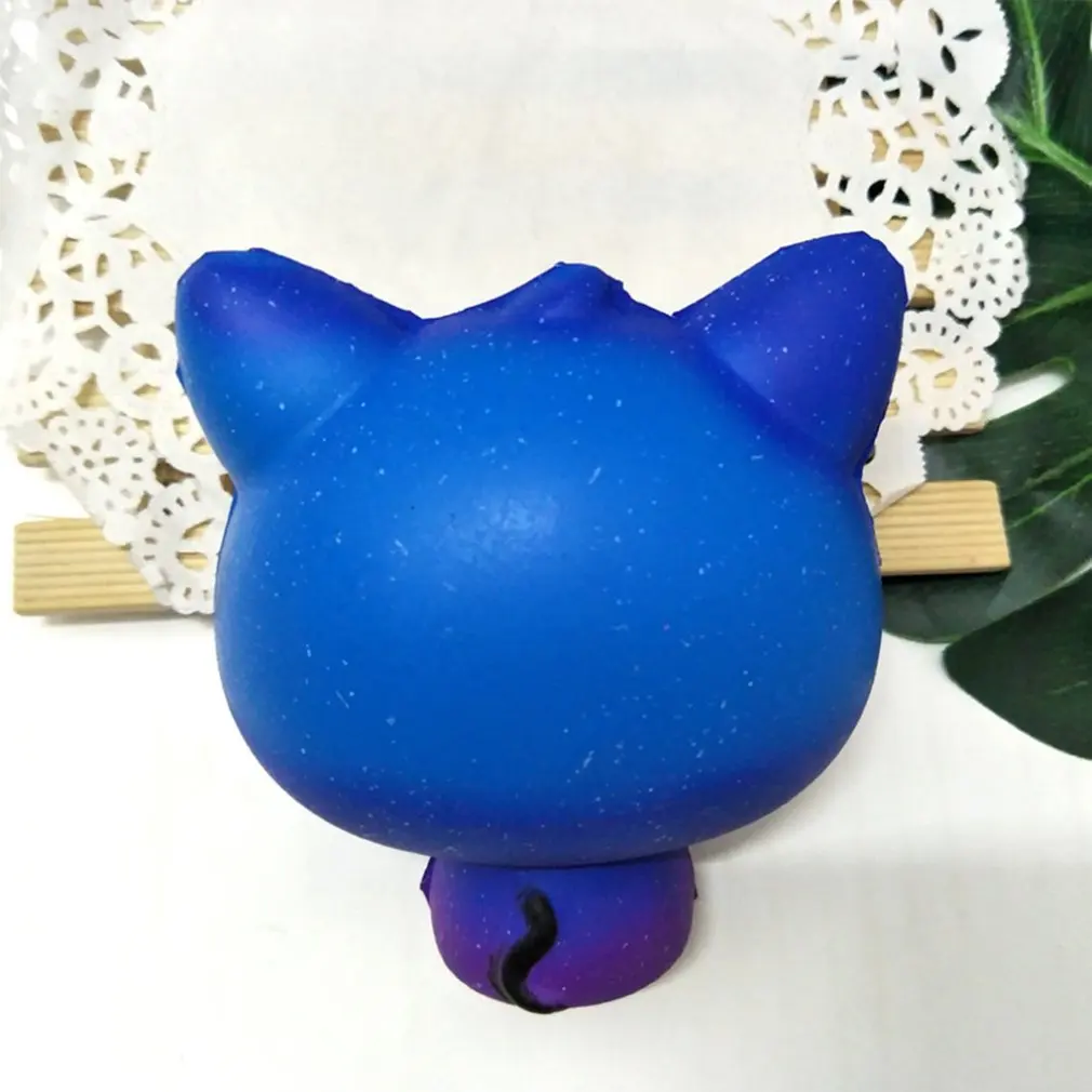 Мороженое Кот ПУ Мягкий медленно отскок декомпрессии игрушка кошка игрушка, которая сжимает медленно и медленно подборы