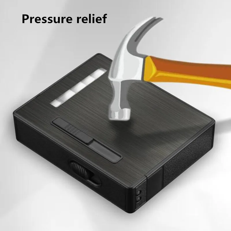 USB зажигалка и чехол для прикуривателя USB зарядка плазменная Зажигалка для курения ветрозащитная электронная зажигалка
