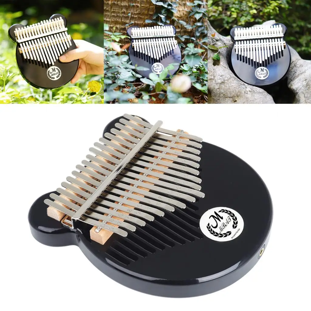17 Keys EQ Kalimba Thumb Piano Kid Toy Hand Mbira Finger Musical Instrument Tool