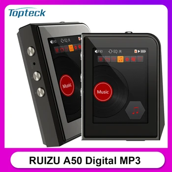 

RUIZU A50 Digital MP3 Music Player Professional HiFi Lossless Audio Player 2.0 Inch HD Display Screen Built-in 800mAh Battery