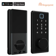 

RFID keyless TTlock Bluetooth smart home lock automatically lock fingerprint door lock enter channel mode office privacy digital
