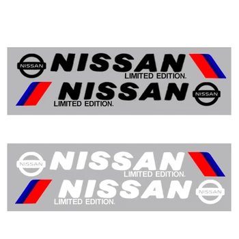 

2pcs Car Body Sticker Car Badge Decorate Door Sticker For Nissans Nismo X-trail Almera Qashqai Tiida Teana