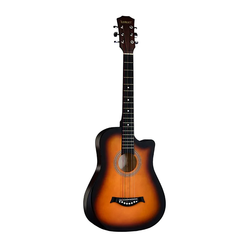 Folk Acoustic Guitar 38 "Carbon Fiber Newbie Induction Male Student Female Self-Study Newbie New Guitar Free Shipping - Image 4