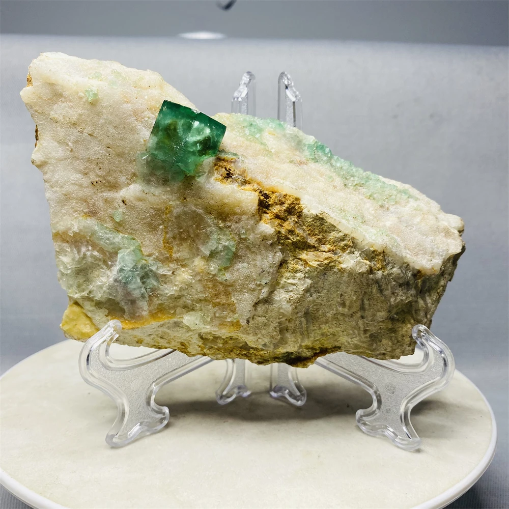 Cristalli Fluorite Verde Grezzi - Pietre Preziose Per Meditazione E Gioielli Fai Da Te - Foto 5