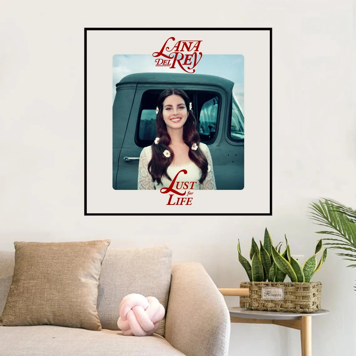 

Постеры на холсте «Лана Дель Рей» с изображением вожделения жизни