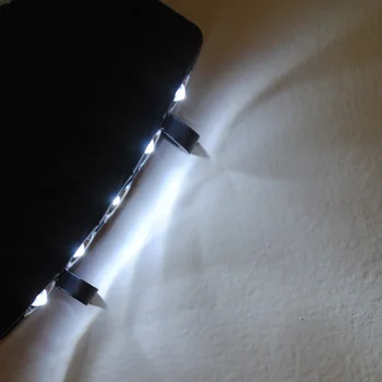 

Brim Clip Lamp Headlight Bike Bicycle 5 LED Cap Light Hat Light Super Bright LEDs Headlamp Lighting for Hunting Camping Running